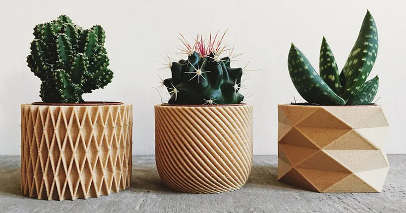 3D-Printed Wooden Design Products