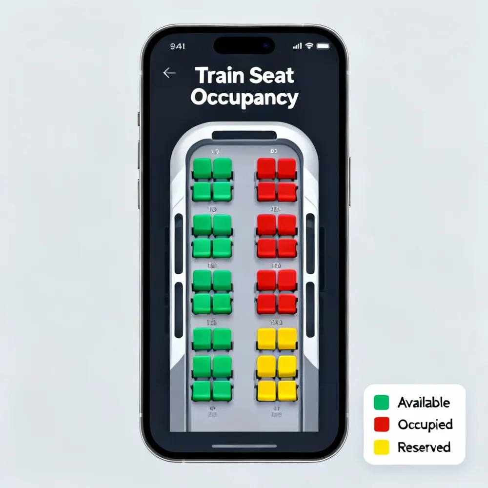 AI-Powered Train Seat Occupancy App