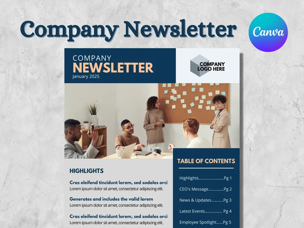 Business Magazine Summaries as Newsletter