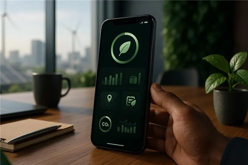 Green Business Finder App