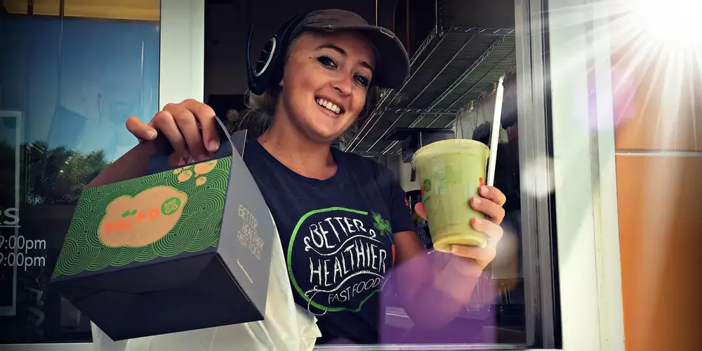 Healthy Fast Food Drive-Thru for Busy Professionals
