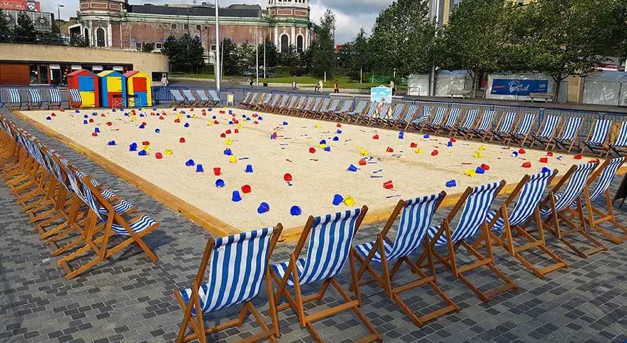 Launch a Giant Sandpit