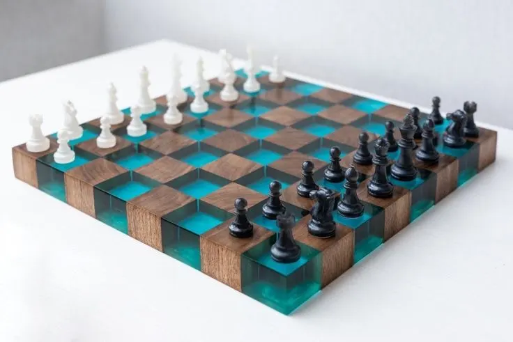 Luxury Epoxy Chess Sets