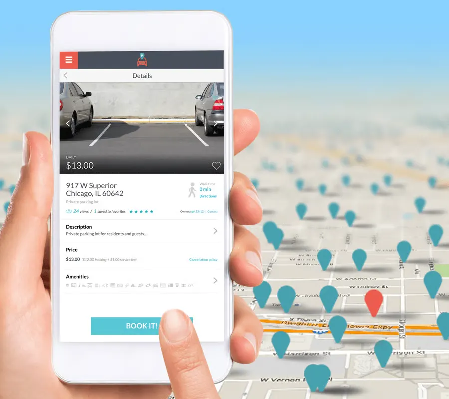 Micro Parking Space Rental App