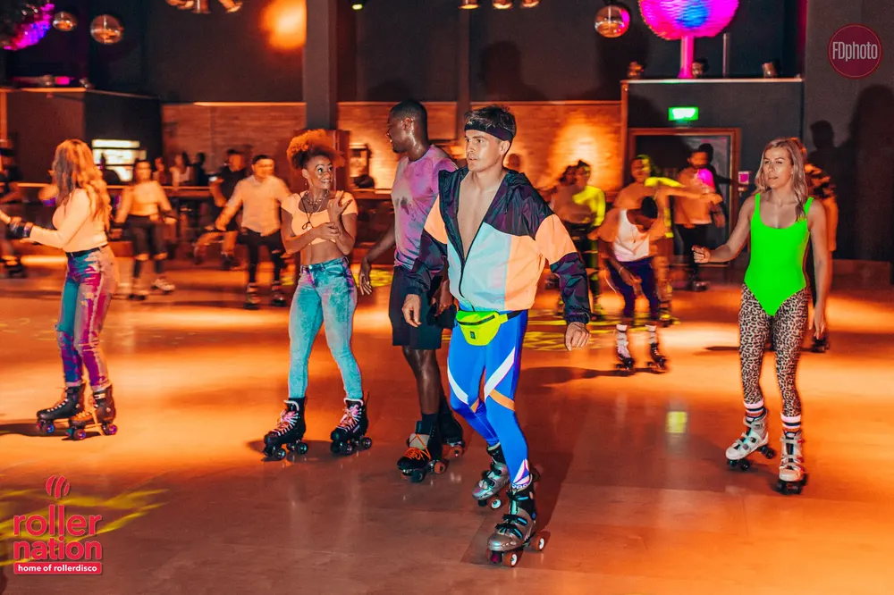 Open a Roller Skating Disco Club