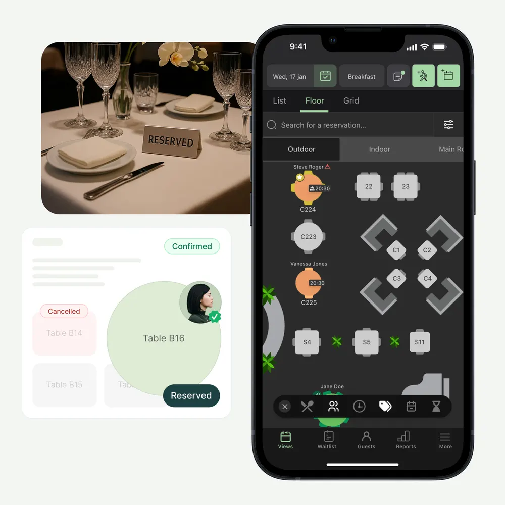 Real-Time Restaurant Seating & Reservation Solution