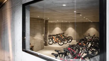 Secure Smart Bike Garage & Charging Hub