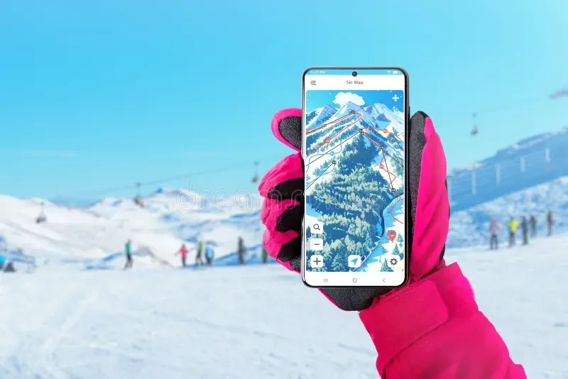 Ski Resort Maps App