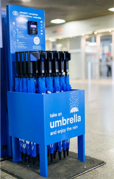 Smart Urban Umbrella Rental Network